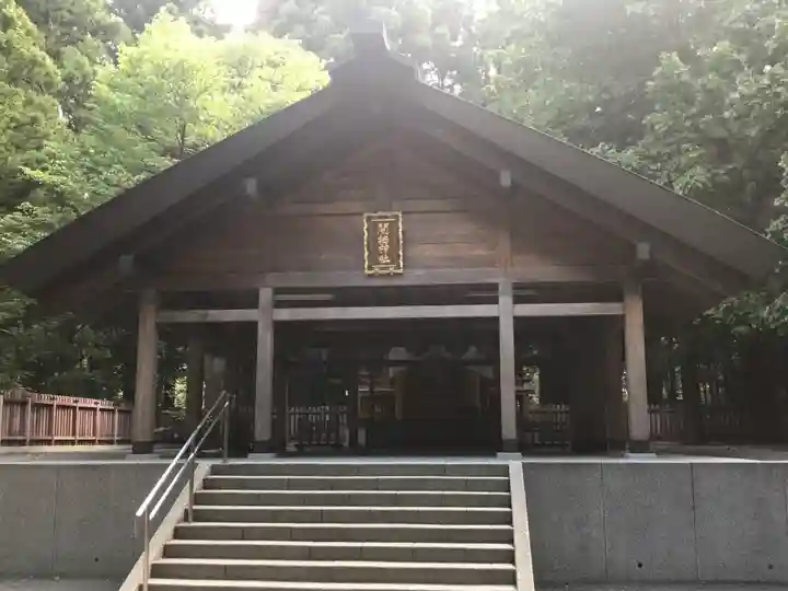 開拓神社の本殿・本堂