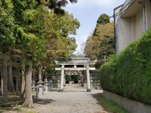 菅田神社の鳥居