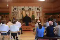 阿久津「田村神社」（郡山市阿久津町）旧社名：伊豆箱根三嶋三社の神楽