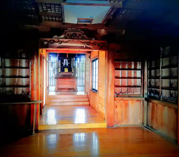 神明社(前ヶ平神明社)の本殿・本堂