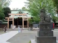 牛嶋神社の狛犬