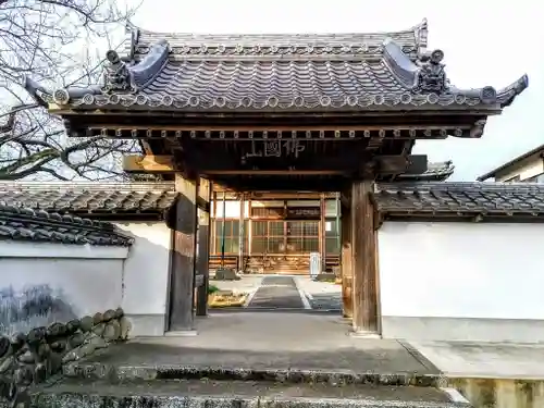 佛國山 天性寺の山門