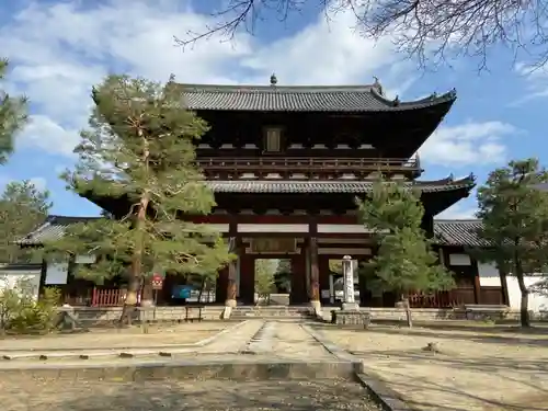 萬福寺の山門・神門