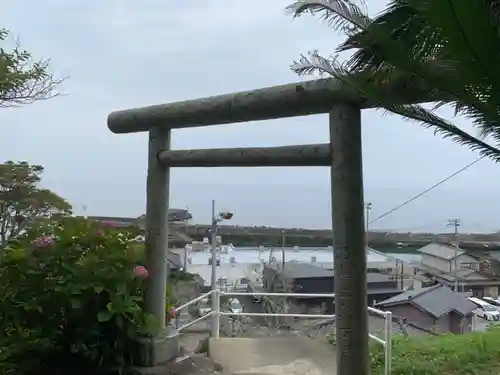 川津神社の鳥居