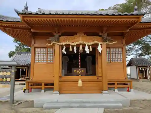 田脇日吉神社の本殿