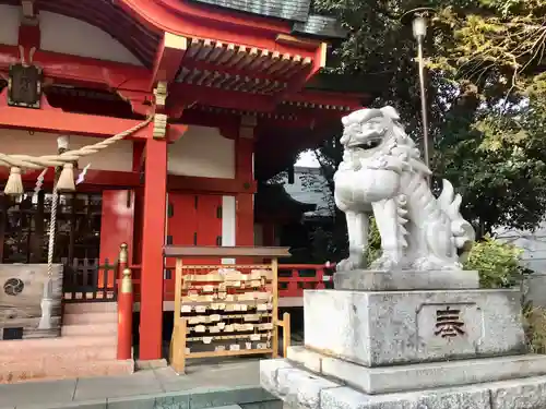 自由が丘熊野神社の狛犬