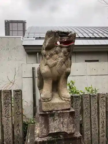 徳島眉山天神社の狛犬