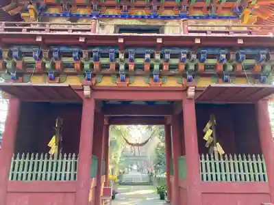 那須神社の山門・神門