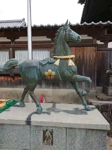 水田天満宮の狛犬