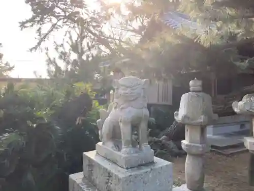 鹿島神社の狛犬