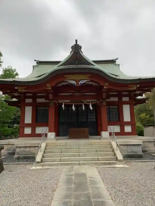 諏訪神社の本殿・本堂