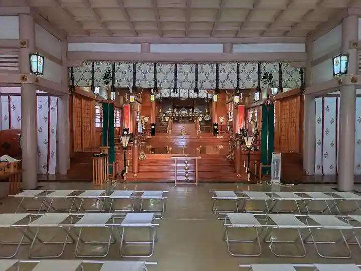 北海道護國神社の本殿・本堂