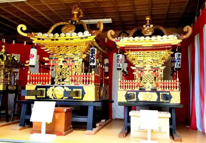 雷神社のお祭り
