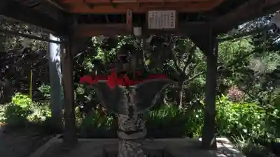 宮地嶽神社の手水舎