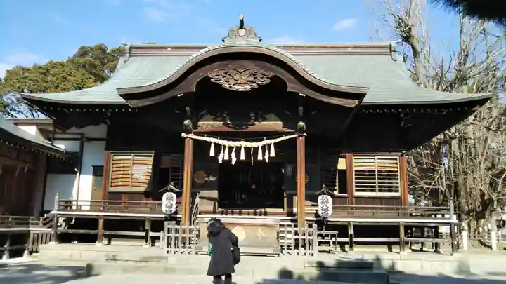 葛飾八幡宮の本殿・本堂