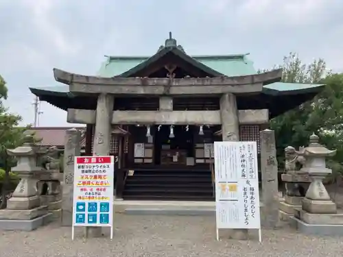 湊神社の本殿・本堂