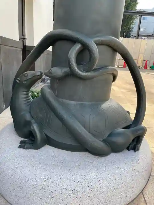 穴八幡宮の狛犬