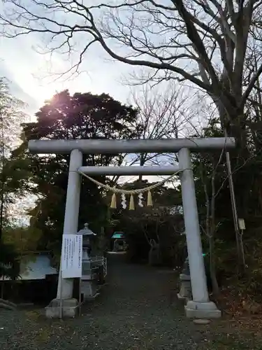 佐波波地祇神社の鳥居