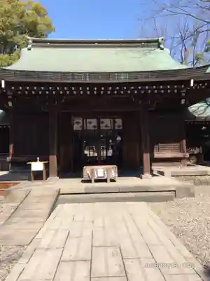 川越氷川神社の本殿・本堂