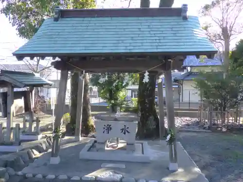 矢柄神社の手水舎