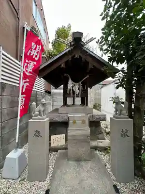 代沢稲荷の本殿・本堂