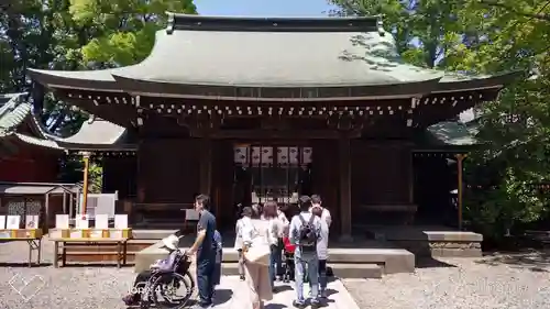 川越氷川神社の本殿