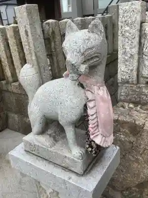 白龍神社の狛犬