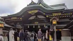 穴八幡宮の本殿