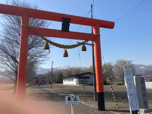 山口神社の鳥居