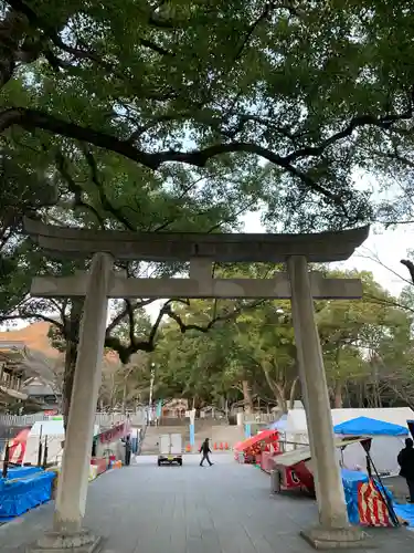 大麻比古神社の鳥居