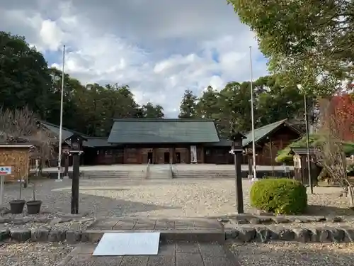 滋賀県護国神社の本殿・本堂