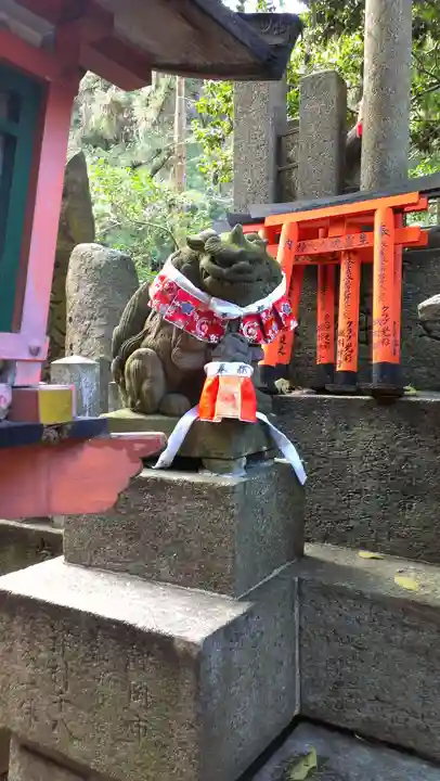 伏見稲荷大社の狛犬