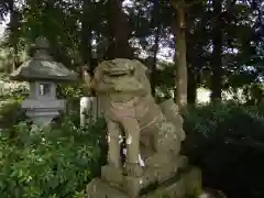 天都賀佐比古神社の狛犬