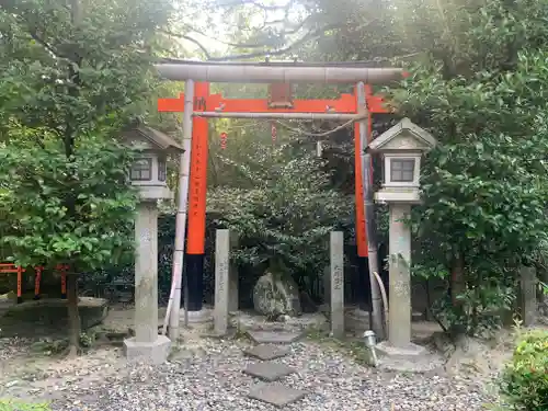 伏見神宝神社の鳥居