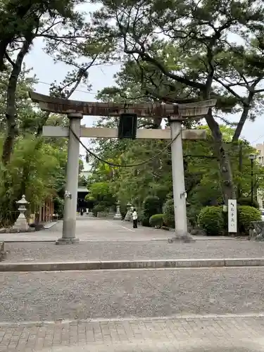 浜松八幡宮の鳥居