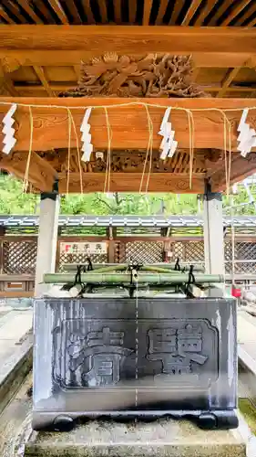 湯島天満宮の手水舎