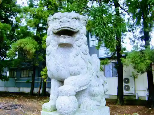 鹿島神社の狛犬