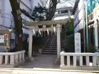 駒込妙義神社の鳥居