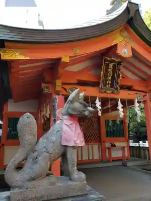 豊栄稲荷神社の狛犬