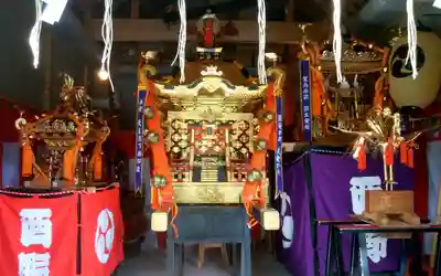 西野神社のお祭り