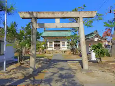 八幡社(中切町)の鳥居