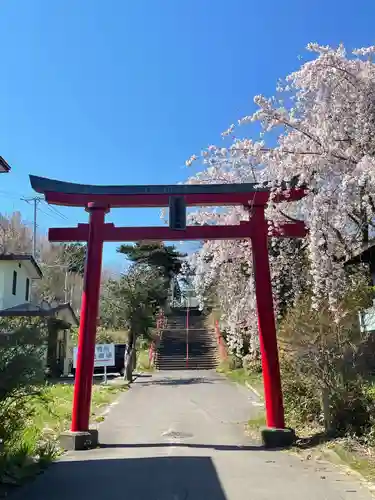 森町稲荷神社の鳥居