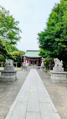 当代島稲荷神社の本殿・本堂