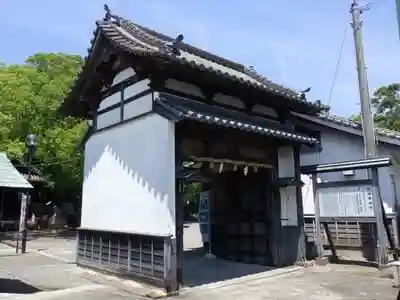 湯浅大宮 顯國神社の山門