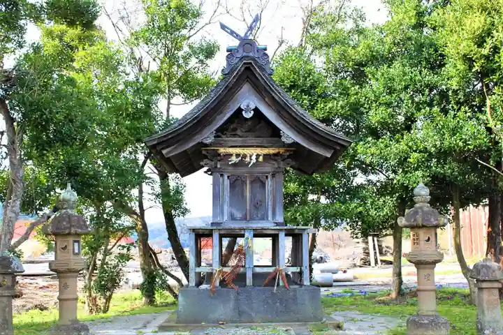 艫田神社の本殿・本堂