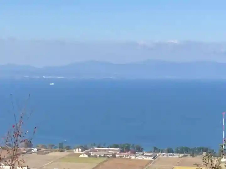 荒神山神社の景色