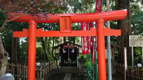 畑子安神社の鳥居