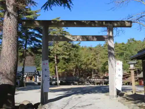 身曾岐神社の鳥居