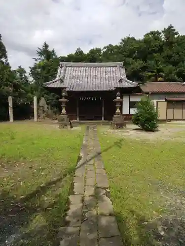 治子神社の本殿