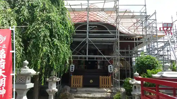 大鏑神社の本殿・本堂